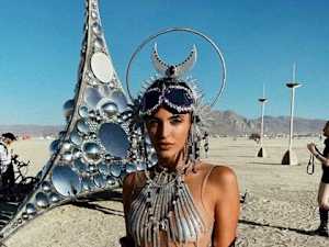 Hers Was the Most Daring Outfit in Burning Man Festival