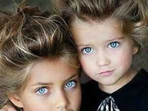 Identical Twin Sisters Born in 2010 Are "Most Beautiful in the World"
