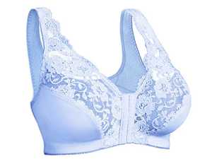 Front Hooks, Stretch-lace, Super-lift, and Posture Correction-all in One Bra