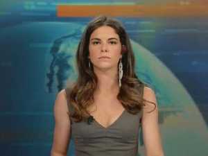 Anchorwoman Wears Daring Outfit, Forgets Desk is Translucent