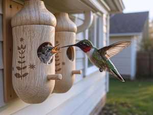 The Swarm at My Hummingbird House: What Happened After I Hung It
