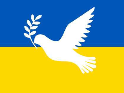 Στέκομαι στο πλευρό του λαού της Ουκρανίας