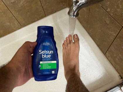 3-Minute Shower Hack Flushes Away Toenail Fungus (Watch)