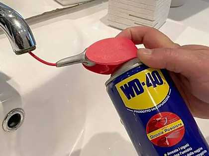 Spray WD-40 Up Your Faucets at Night if Alone, Here's Why