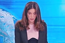 Anchorwoman Wears Daring Outfit, Forgets Desk is Translucent