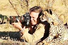 Adorably Ferocious Beast Sneaks Up on Photographer