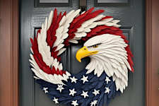 Commemorate The US Army 250th Anniversary With an Eagle Wreath!