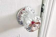 Wrap Foil Around Your Doorknob When Alone, Here's Why