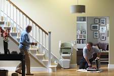 Here's What It Would Cost to Install a Stair Lift in Your House