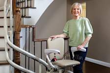 Here's What It Would Cost to Install a Stair Lift in Your House