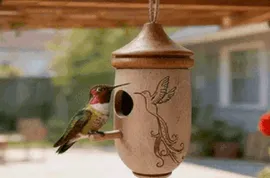 This $19 Wooden Hummingbird House Breaks All Sales Records in US