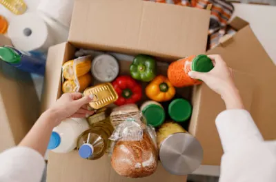 Поддержите своих соседей и примите участие в спасении продуктов питания.