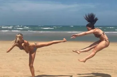42 забавных пляжных фото, которые пошли не так